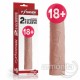 Ten Hassasiyetinde Uzatmalı Penis Kılıfı