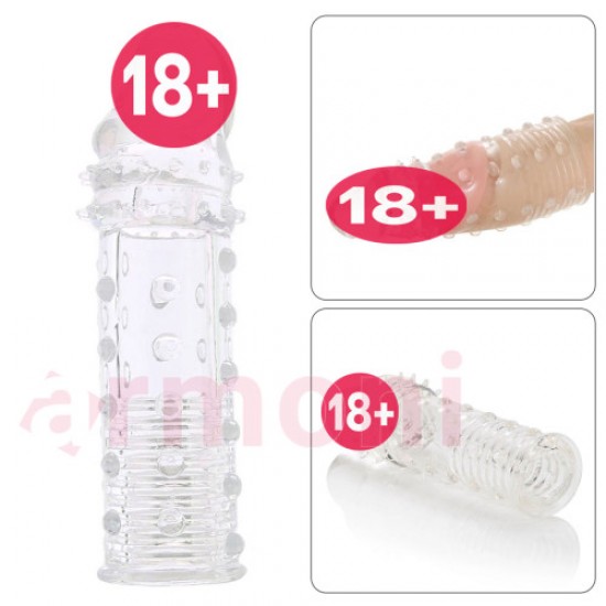 Şeffaf Fantezi Penis Kılıfı
