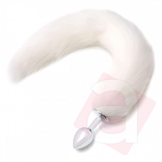 Anal Plug Tilki Kuyruğu Mor Anal Plug Tilki Kuyruğu Mor