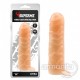 Damarlı Uzatmalı Testisli Penis Kılıfı