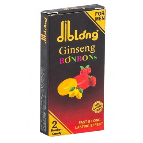 Diblong bitkisel bon bon enerji şekeri