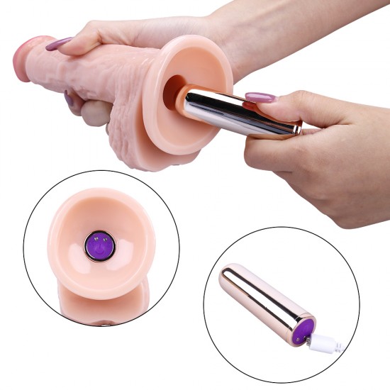 21CM Gerçekçi Dildo Yapay Penis Titreşimli 21CM Gerçekçi Dildo Yapay Penis Titreşimli