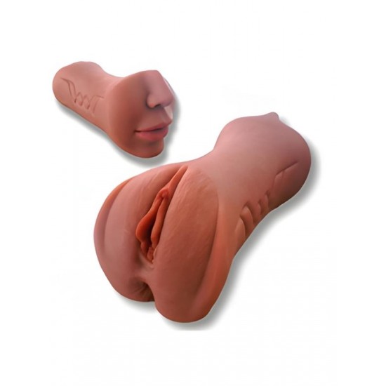 3 Girişli Vajina Anal Oral Mastürbatör 3 Girişli Vajina Anal Oral Mastürbatör