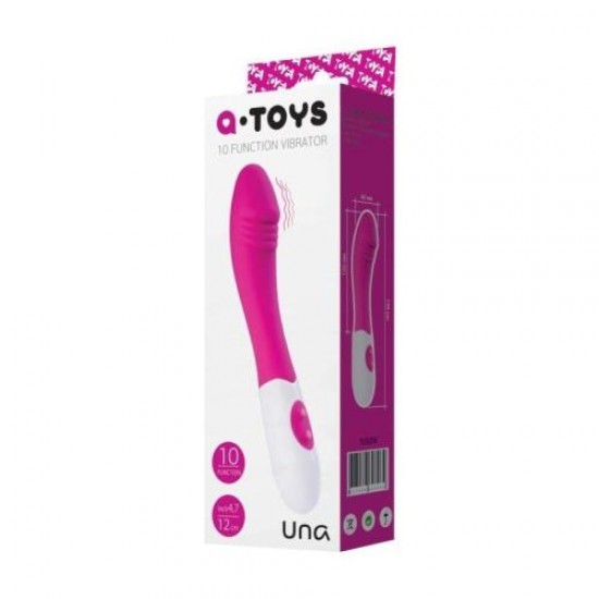Una Vibratör silikon pembe 19,8 cm Una Vibratör silikon pembe 19,8 cm