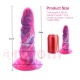 El Yapımı 6 Değişik Kabartmalı ve Desenli Tahrik Artırıcı Canavar Dildo Monster