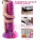 El Yapımı 6 Değişik Kabartmalı ve Desenli Tahrik Artırıcı Canavar Dildo Monster