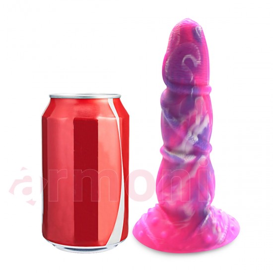 El Yapımı 6 Değişik Kabartmalı ve Desenli Tahrik Artırıcı Canavar Dildo Monster