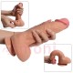 Çift Katmanlı Ultra Yumuşak Dokulu Anal Vajinal Realistik Dildo​