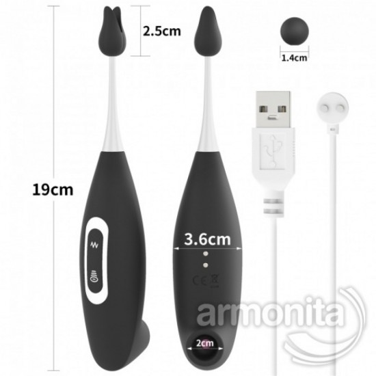 Lale Başlı Klitoral ve Vajinal Orgazm Vibratörü