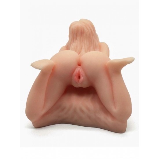 2 Girişli Yarım Vucüt Doggy Mastürbatör 2.5Kg