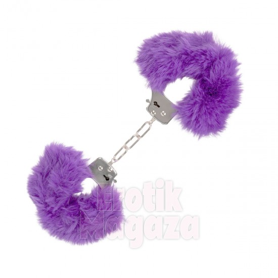 Peluş Kelepçe Mavi Metal Peluş Kelepçe Mavi Metal