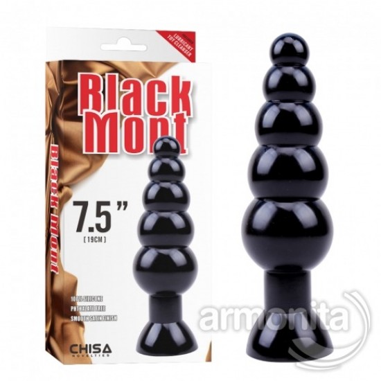 Kademeli Unisex Boğumlu Anal Tapa