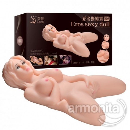 Eros Realistik Çok İşlevli Manken Mastürbatör 