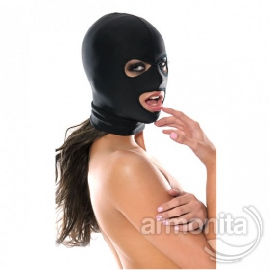 Spandex 3 Delikli Fetish Maske Spandex 3 Delikli Fetish Maske
