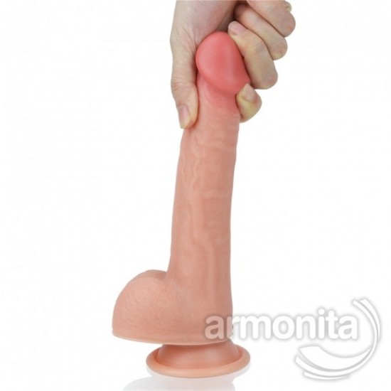 Çift Katmanlı Damarlı Yüzey Realistik Dildo